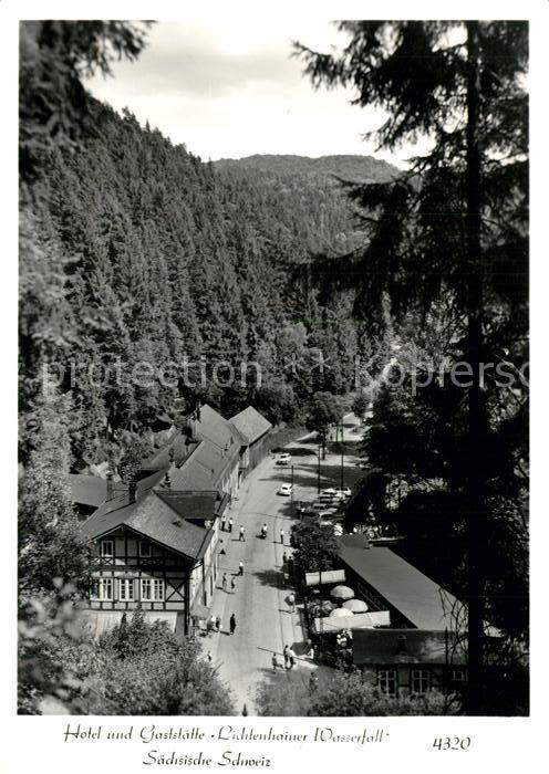 Lichtenhain Sebnitz Hotel-Gaststätte Lichtenhainer Wasserfa