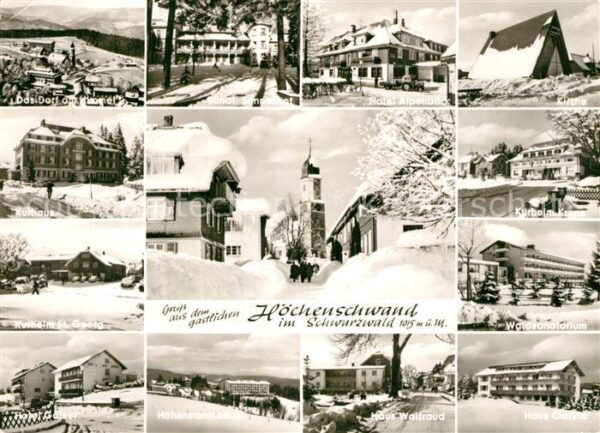 Hoechenschwand Hotel Alpenblick Kurheim Krone Waldsana