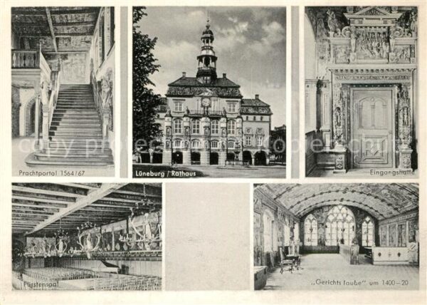 Lueneburg Rathaus Gerichtslaube Fürstensaal