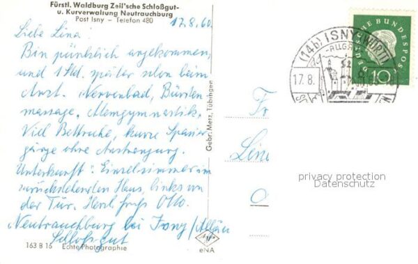 Neutrauchburg Fürstl Waldburg Zeilsches Schlossgut – Bild 2