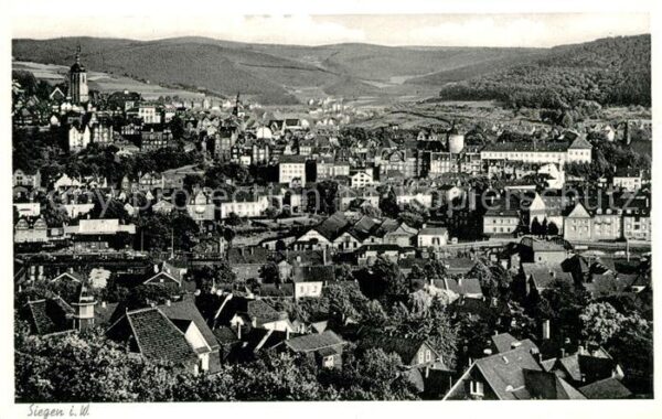 Siegen Westfalen Stadtansicht