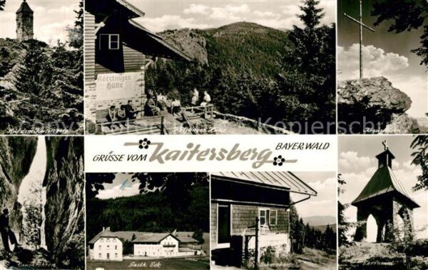 Arnbruck Kaitersberg Kötztinger Hütte Kreuzfelse