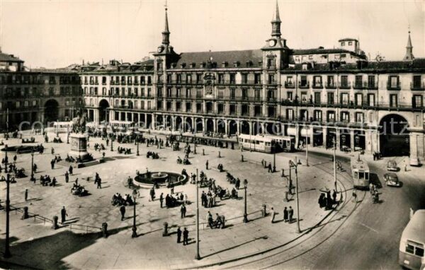 Madrid Spain Plaza Mayor