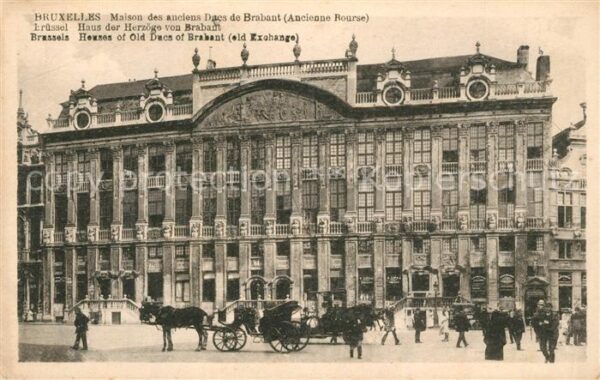 Bruxelles Bruessel Haus der Herzöge von Brabant