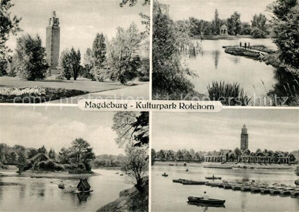 Magdeburg Kulturpark Rotehorn Details