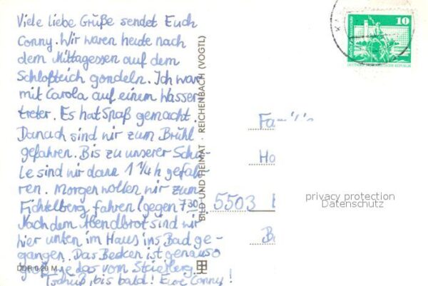 Karl-Marx-Stadt Schlossteich Teilansichten – Bild 2