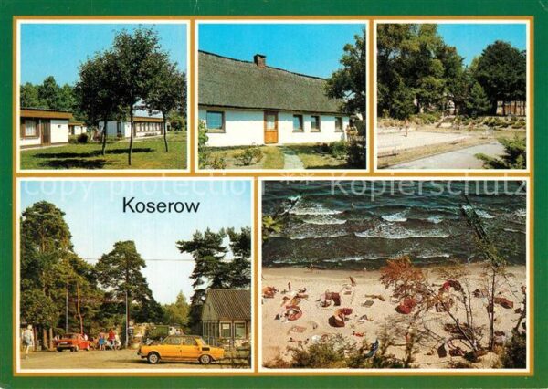 Koserow Ostseebad Usedom Ferienobjekt Damerow Bungalows Fischerh