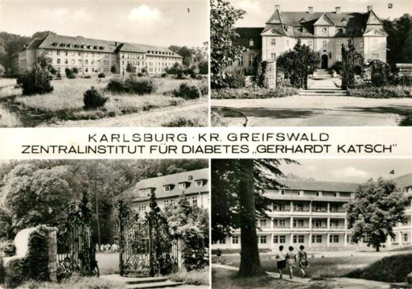 Karlsburg Greifswald Klinikgebäude Barock Schloss Schlosstor