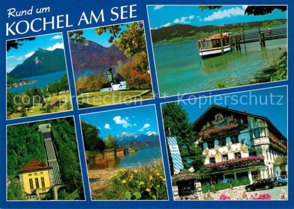 Kochel See Walchensee Jochberg Ev Kirche Bootsanle