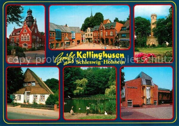 Kellinghusen Rathaus Marktplatz Aussichtsturm Schwan