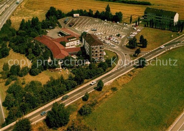 Kassel Hotel Autobahn Rasthaus Fliegeraufnahme