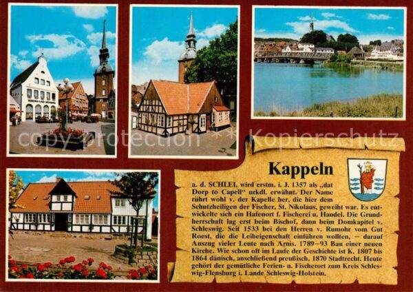 Kappeln Schlei Rathausmarkt Nicolaikirche Kehrwieder P