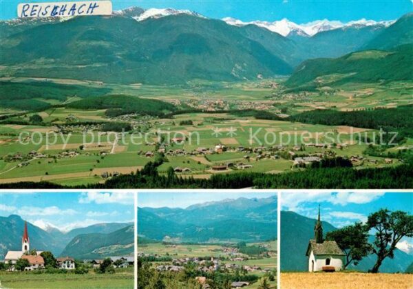 Reischach Bruneck Panorama Kirche Kapelle