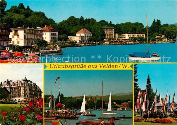 Velden Woerthersee Strand Schloss Hotel Teilansichten