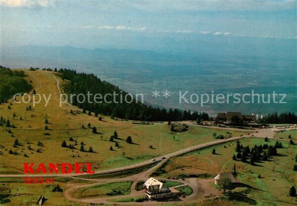 St Peter Schwarzwald Berghotel Kandel Fliegeraufnahme