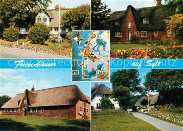 Insel Sylt Friesenhäuser
