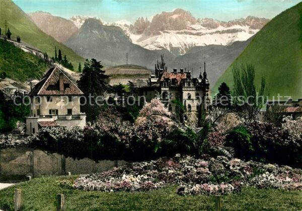 Bozen Suedtirol mit Rosengarten