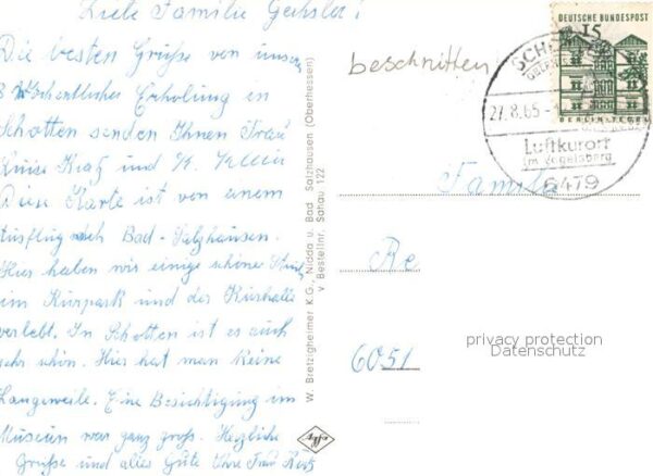 Bad Salzhausen Kurheim Jäger Kurhaus Teilansichten – Bild 2