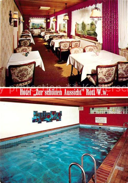 Rott Westerwald Hotel Zur schönen Aussicht Hallenbad