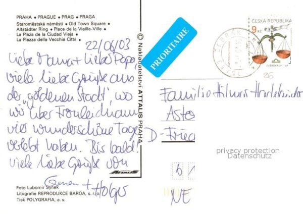 Prag Prahy Prague Altstädter Ring – Bild 2