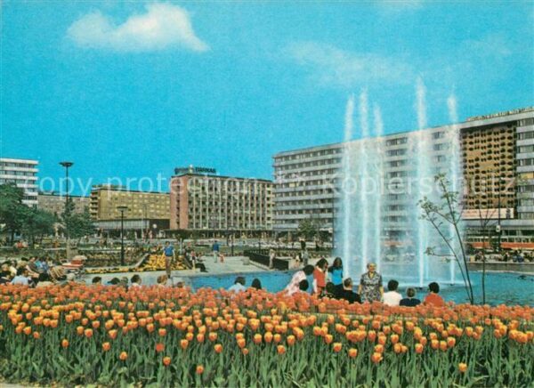 Karl-Marx-Stadt Karl Marx Platz Strasse der Nationen Fo