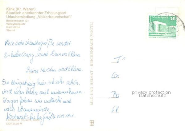 Klink Waren Urlaubersiedlung Völkerfreundschaft Bet – Bild 2