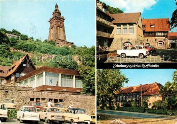 Kyffhaeuser HOG Burghof FDGB Erholungsheim Glückauf