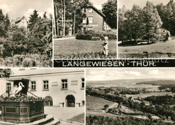 Langewiesen Karl Zink Heim Parkanlagen Kranichsruh