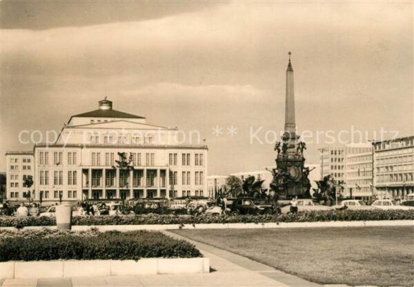 Leipzig Opernhaus am Karl Marx Platz
