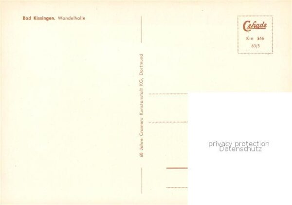 Bad Kissingen Wandelhalle – Bild 2