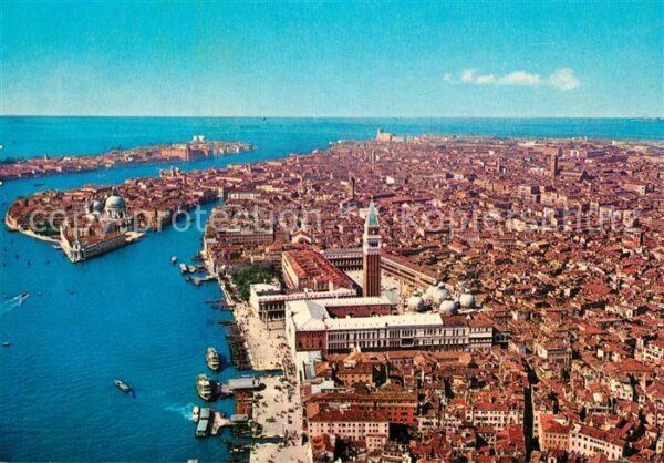 Venezia Venedig Veduta aerea Laguna di San Marco