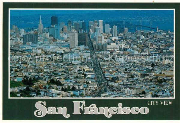 San Francisco California City view