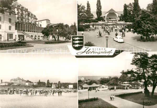 Heringsdorf Ostseebad Usedom FDGB Heim Solidarität Konzertplatz Stra