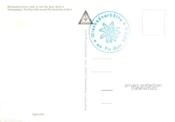 Wiesbadener Huette mit Piz Buin Vermuntpass Piz Mon und Pi – Bild 2