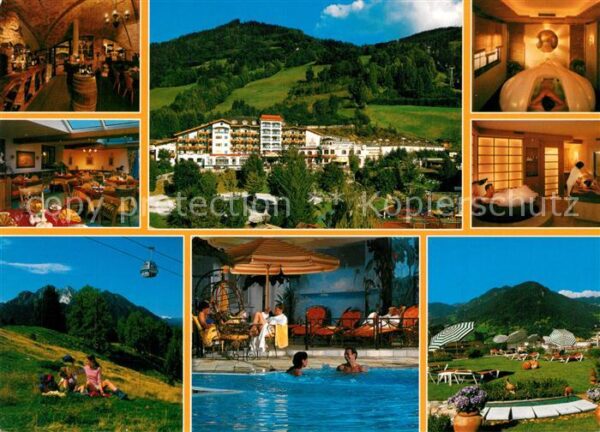 St Johann Tirol Alpina Wellness und Sporthotel Teilansi