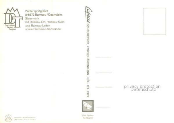Ramsau Dachstein Steiermark Fliegeraufnahme – Bild 2