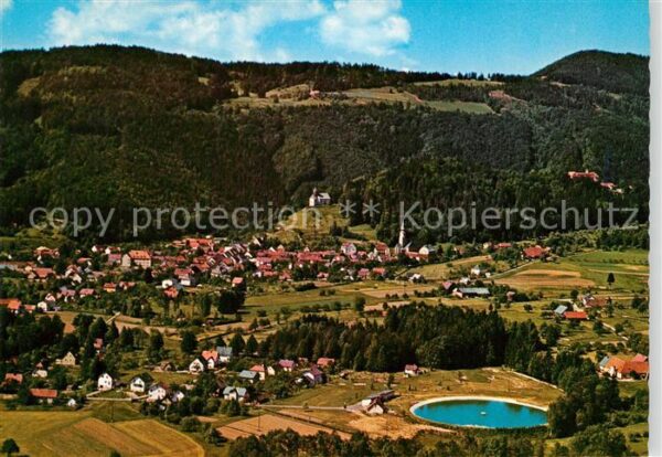 Schwanberg Fliegeraufnahme