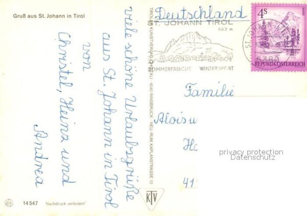 St Johann Tirol Gasthaus – Bild 2