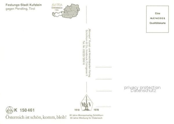 Kufstein Tirol Fliegeraufnahme mit Pendling – Bild 2