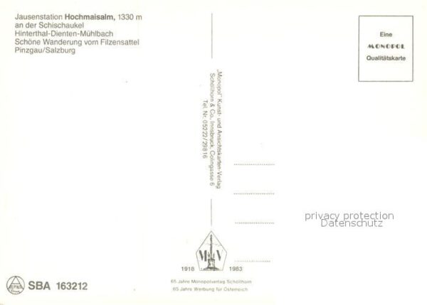 Hinterthal Jausenstation Hochmaisalm Gaststube Ter – Bild 2