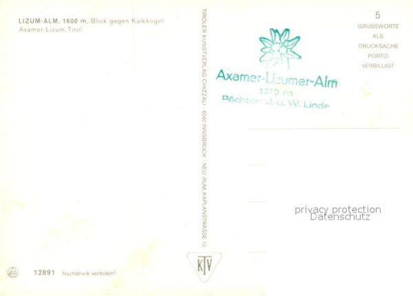 Axamer Lizum Lizum Alm mit Kalkkögel – Bild 2
