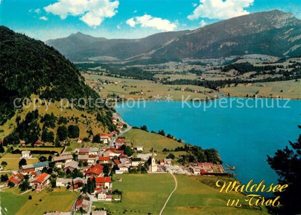 Walchsee Tirol Fliegeraufnahme