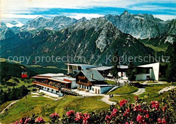 Seefeld Tirol Rosshütte mit Härmelekopf Bahn und Wett