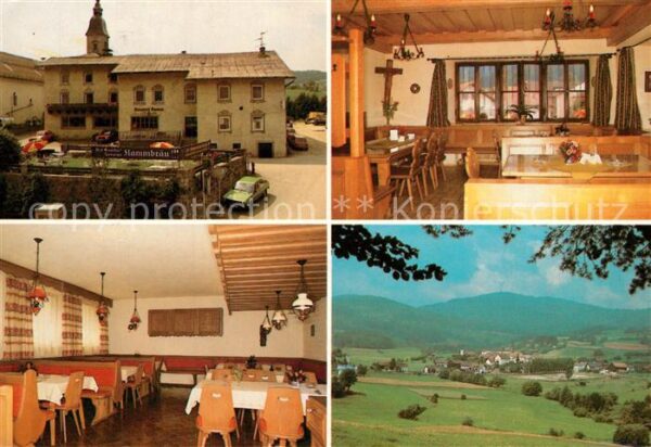 Zenting Gasthof Pension Brauerei Kamm Gasträume