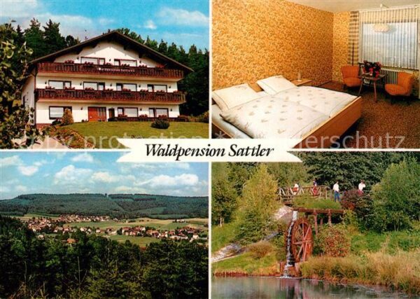 Wahlen Odenwald Waldpension Sattler Zimmer Panorama Müh