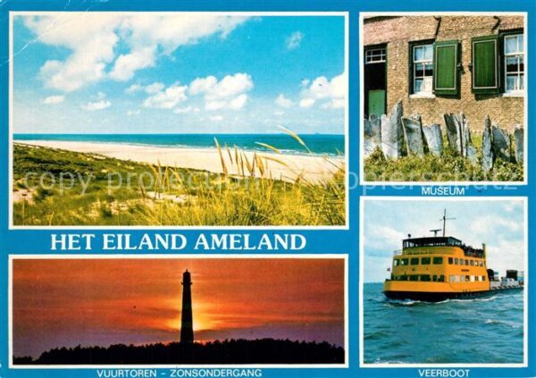 Ameland Strand Leuchtturm Museum Veerboot
