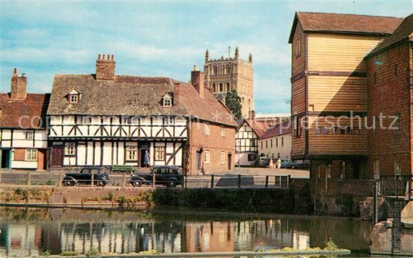 Tewkesbury Abbey and Mill