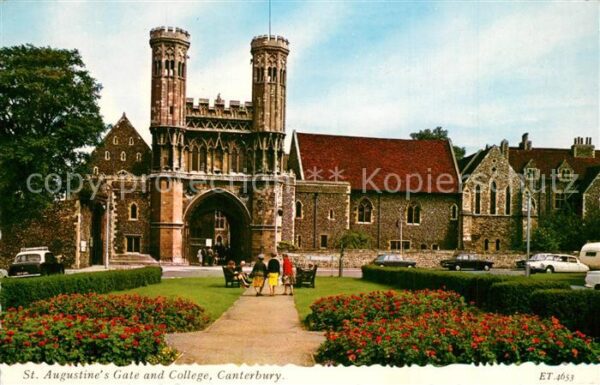 Canterbury Kent Augustine Gate College