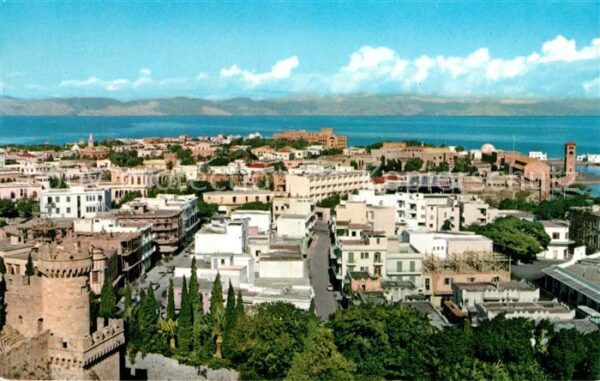 Rhodes Rhodos Greece Panorama
