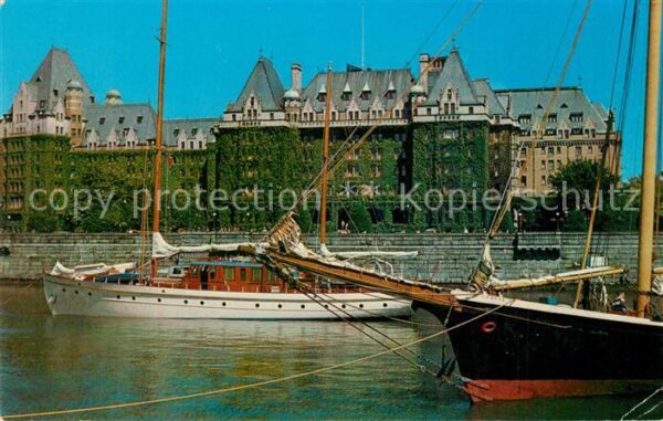 Victoria British Columbia Empress Hotel Inner Harbour